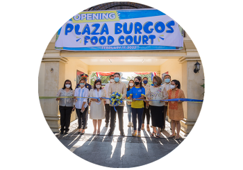 Mayor Medina Opens the Newly Renovated Plaza Burgos Food Court