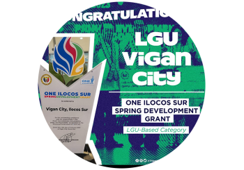 Vigan City – One Ilocos Sur Spring Development Grant (SDG) (LGU-Based Category)