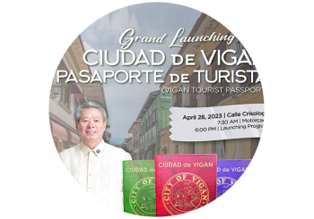 MAYOR BONITO SINGSON TO LAUNCH VIGAN TOURIST PASSPORT